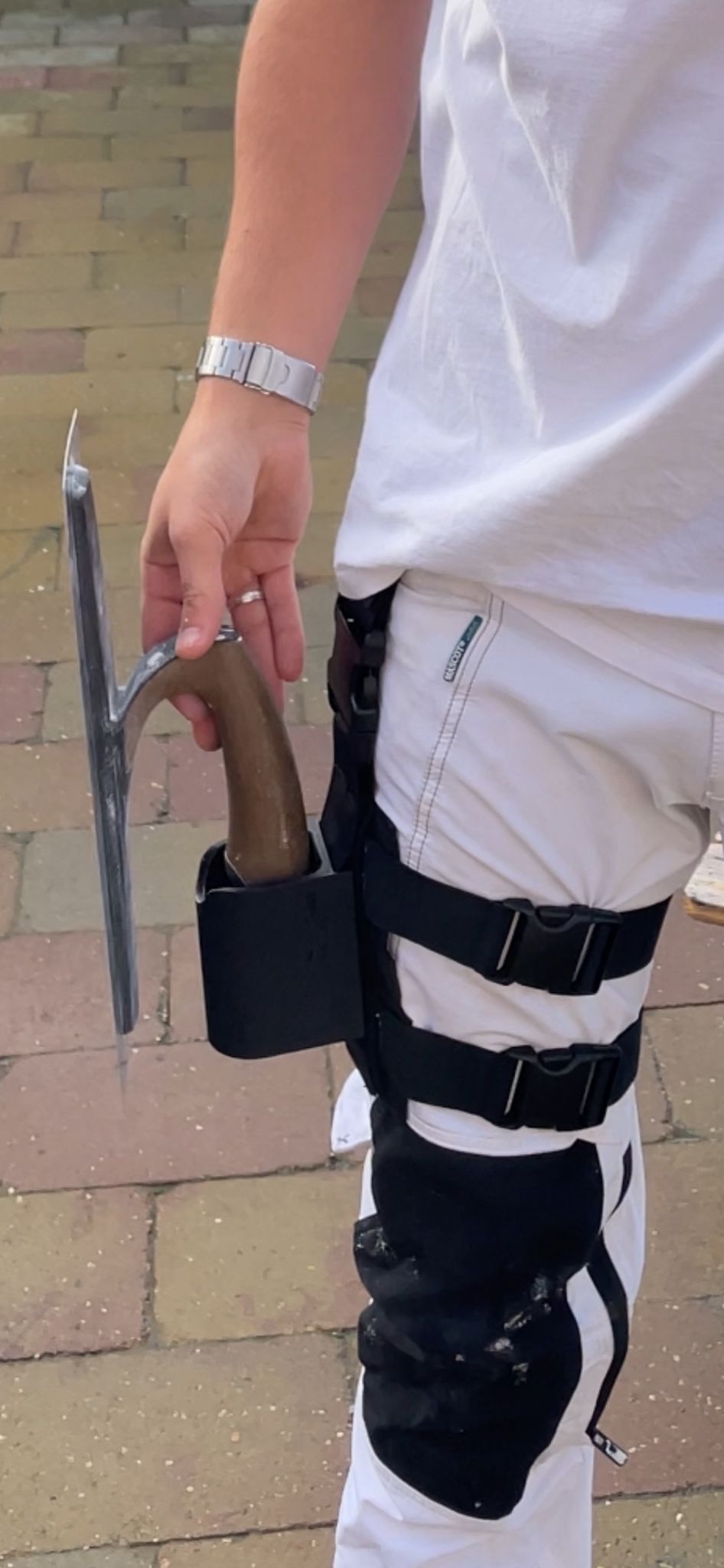 Premium - De Urker Stukadoor Holster – Spaanhouder voor stukadoors