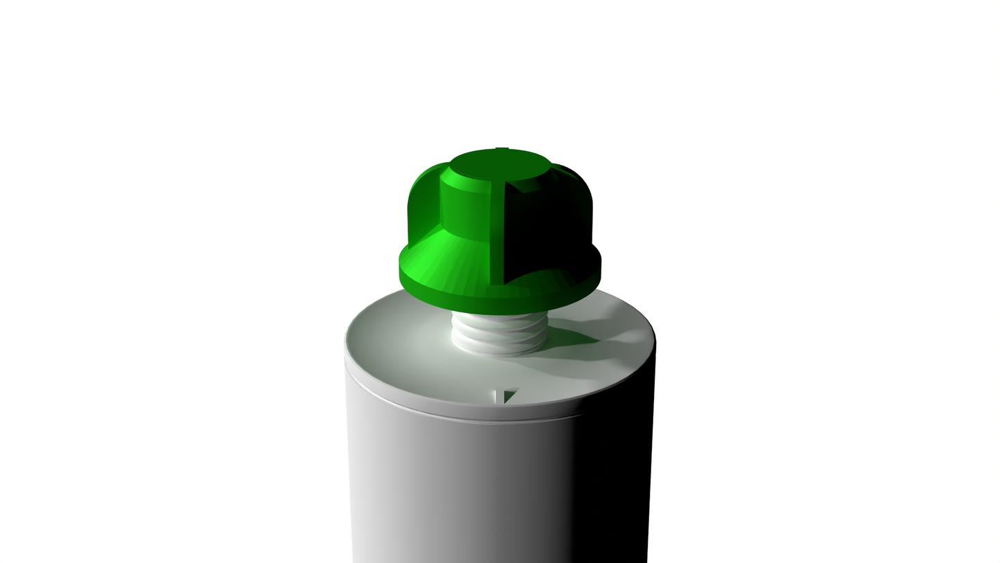 Click'nPaint ORIGINAL - Herbruikbare Kitkoker-Dopjes – Voor het luchtdicht afsluiten van kitkokers