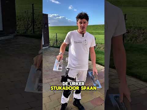 Premium - De Urker Stukadoor Holster – Spaanhouder voor stukadoors